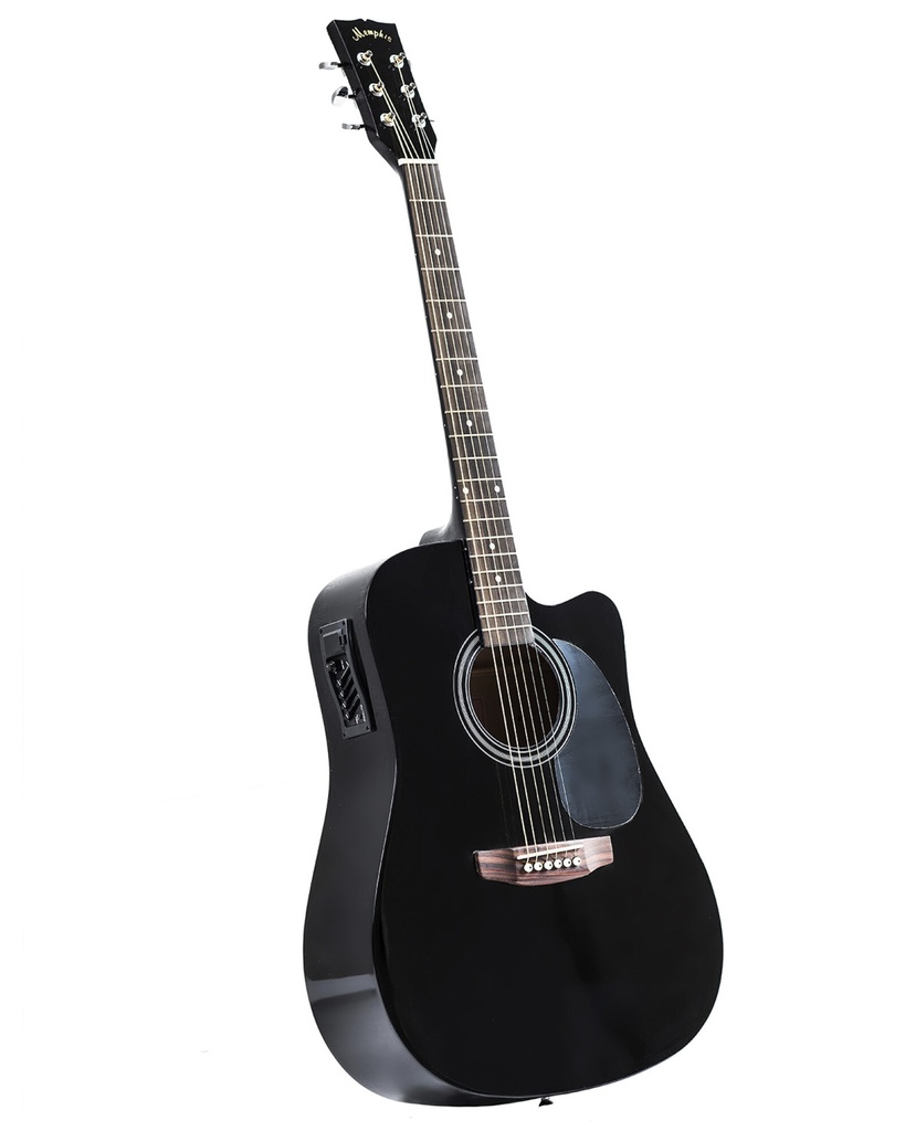 GUITARRA ELECTROACUSTICA MEMPHIS ACERO COD 964 BLACK