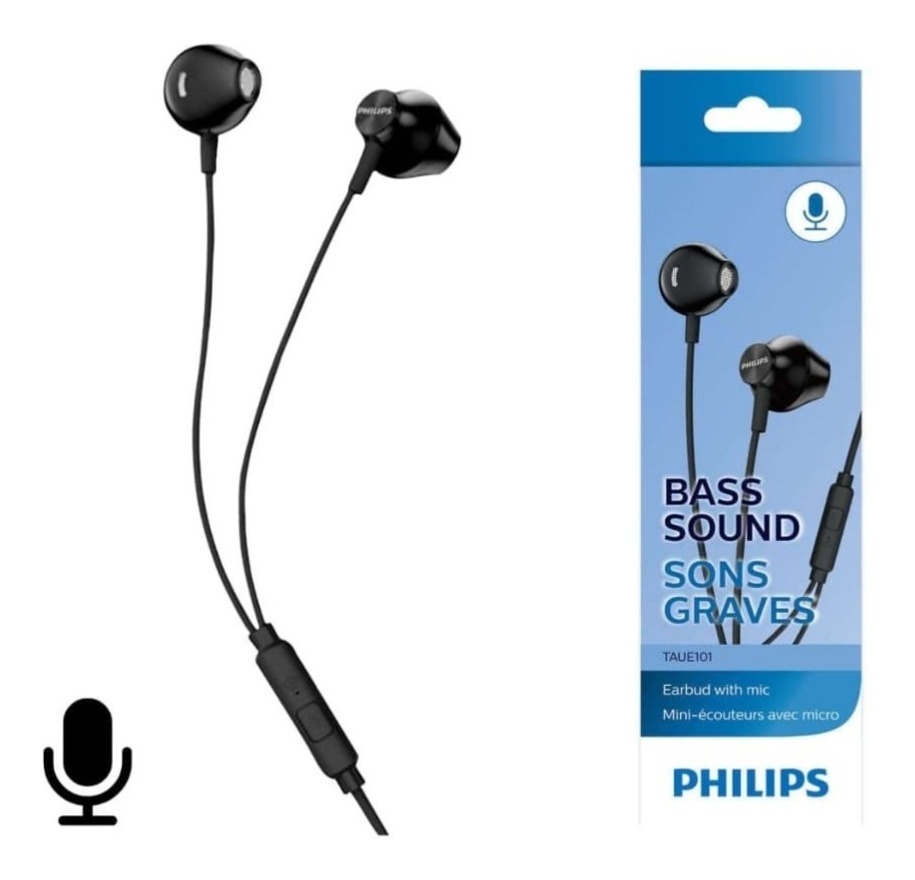 Auriculares Phillips TAUE 100BK 00