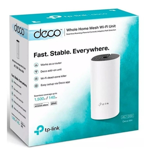 Sistema Wi-fi Mesh Deco TP-LINK E4 AC1200